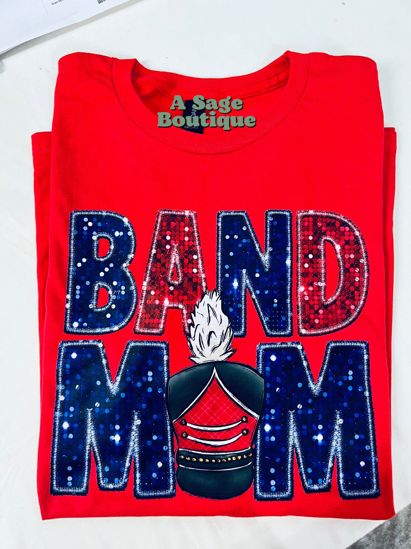 Band Mom, Faux Sequins
