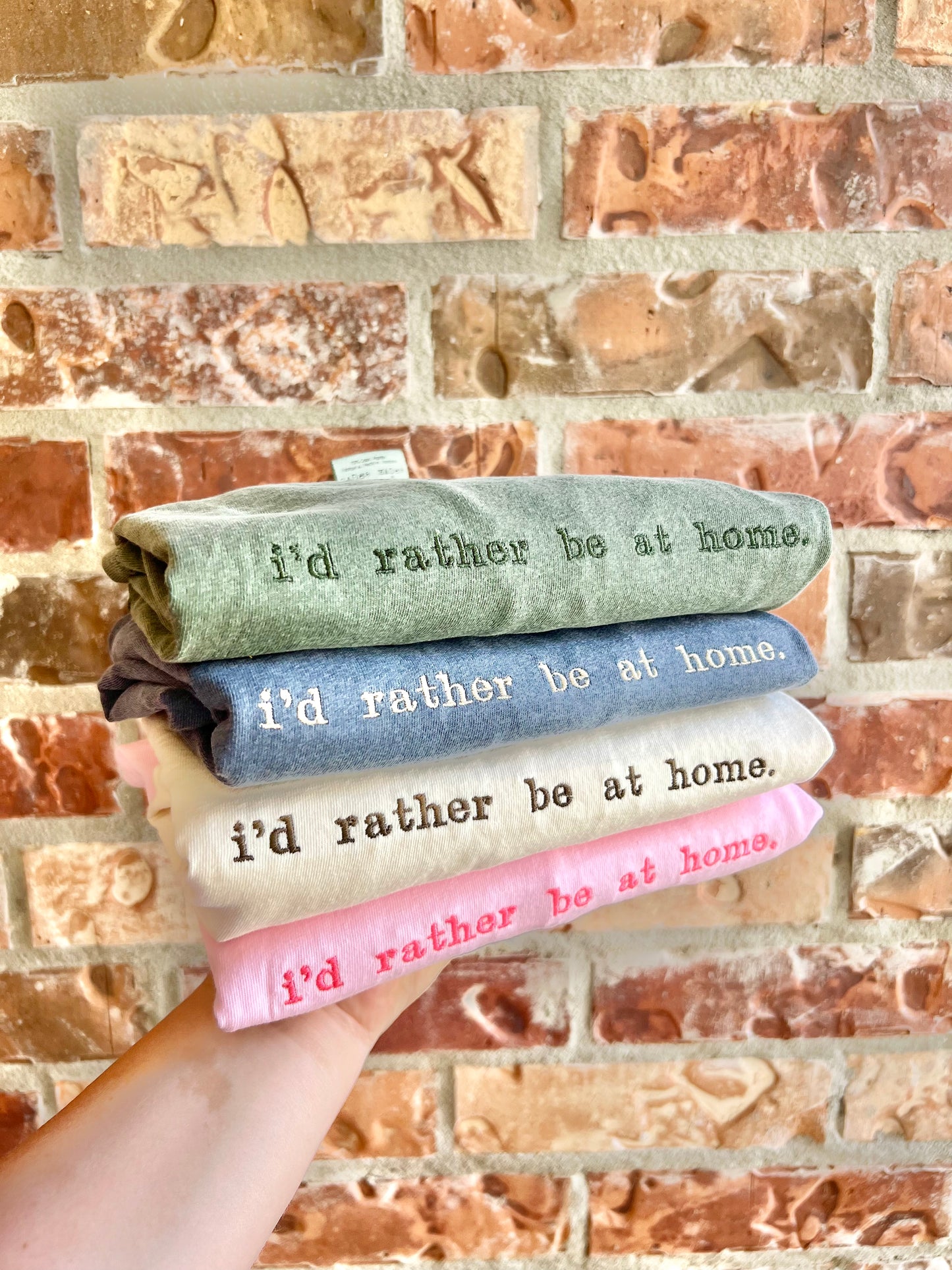 i'd rather be at home