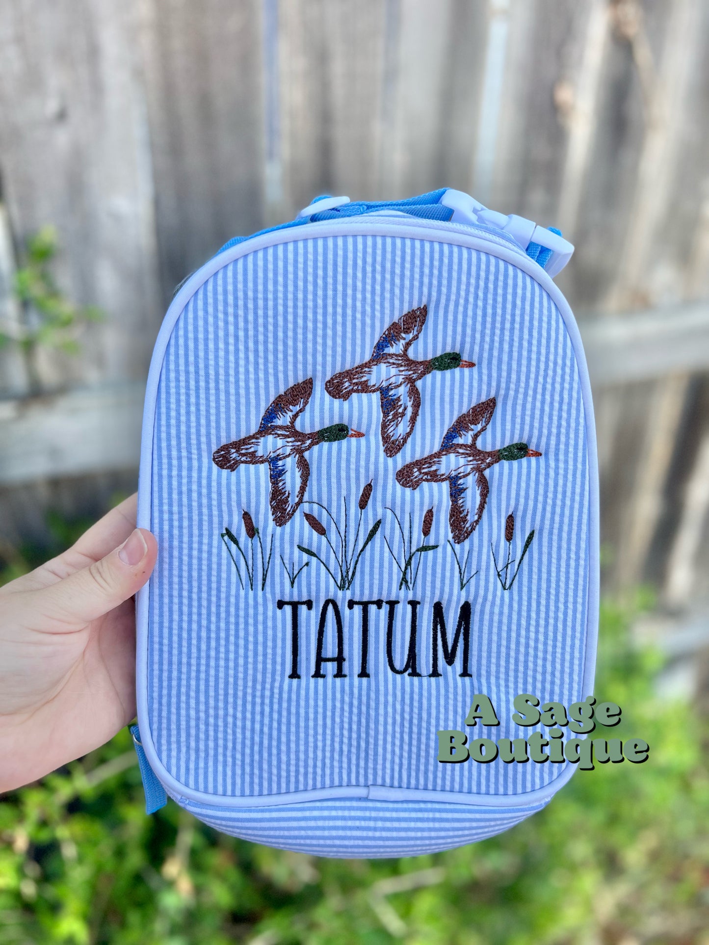 Seersucker (Mallard Duck) Lunchbox