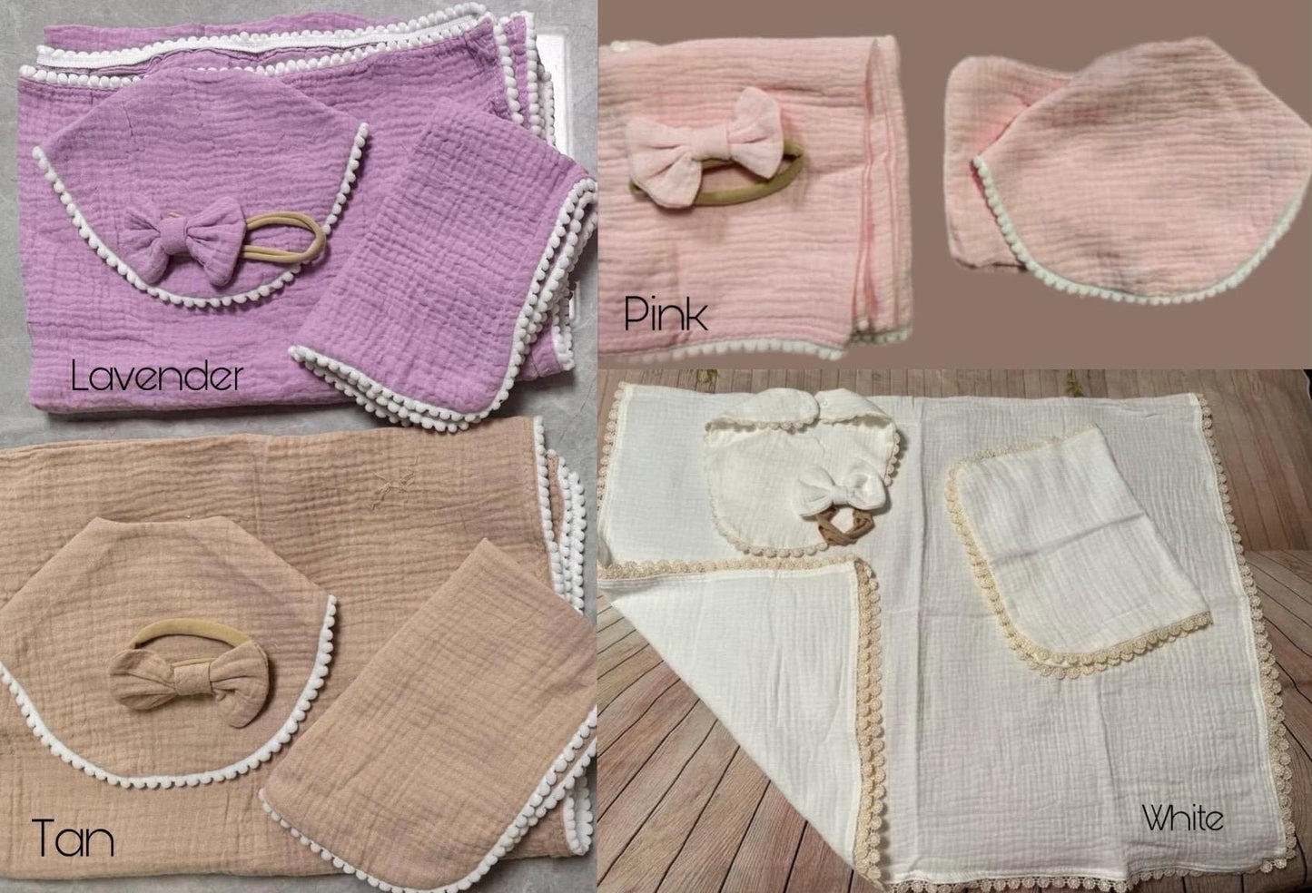 Initial baby bib set - swaddle - burp cloth - baby items - monogram - embroidered bibs - baby shower gift - baby registry- bib sets - babies