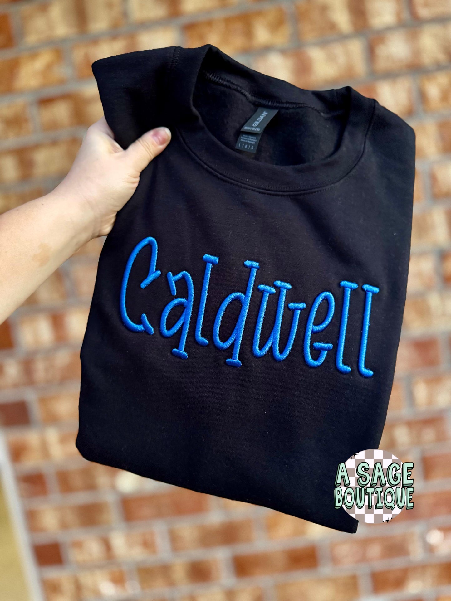 PUFF - 3D embroidery - custom name puff - mascot school embroidered - personalized puff print - puff embroidery - name monogram - puff 3D
