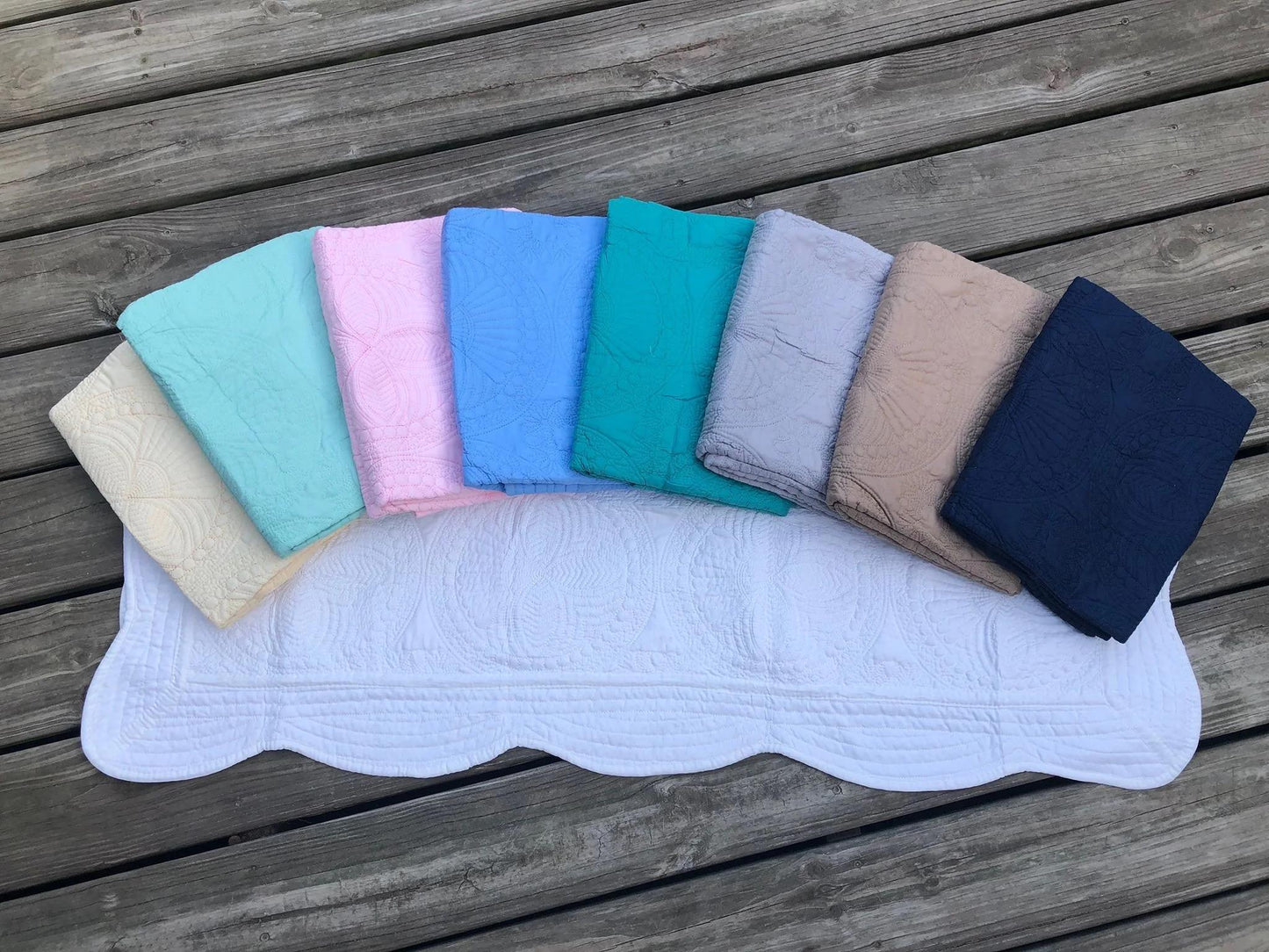 Embroidered name heirloom quilt with custom monogram, personalized baby blanket, baby quilt, embroidered custom heirloom blanket, cursive