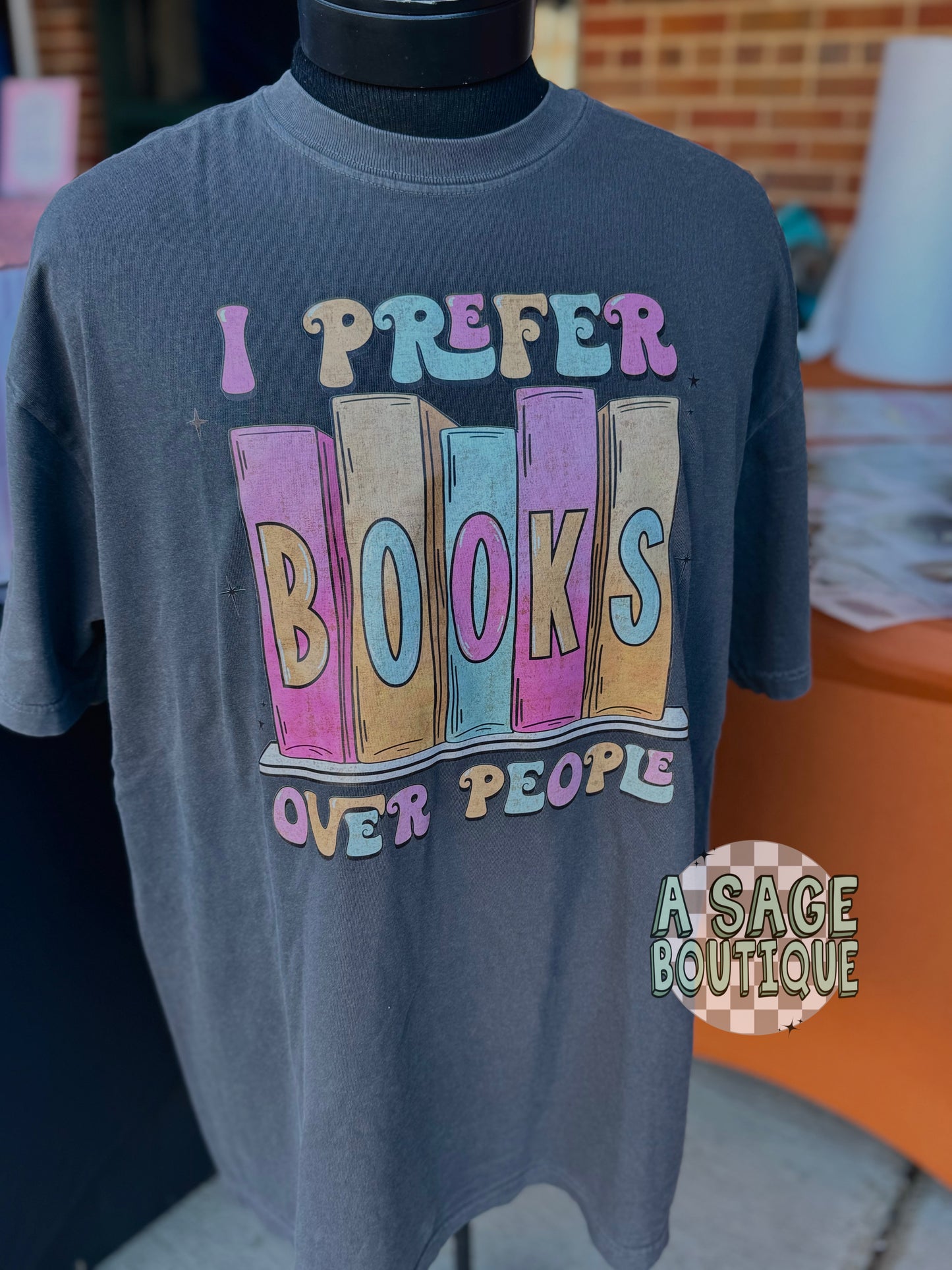 I prefer books over people