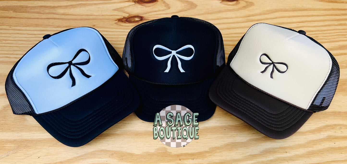 Bow foam trucker hat