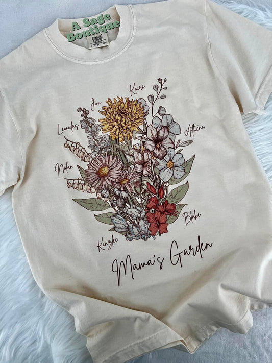 Birth Flower T Shirt