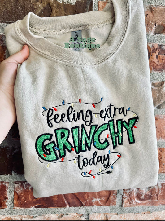 Feeling Extra Grinchy Today Sweatshirt