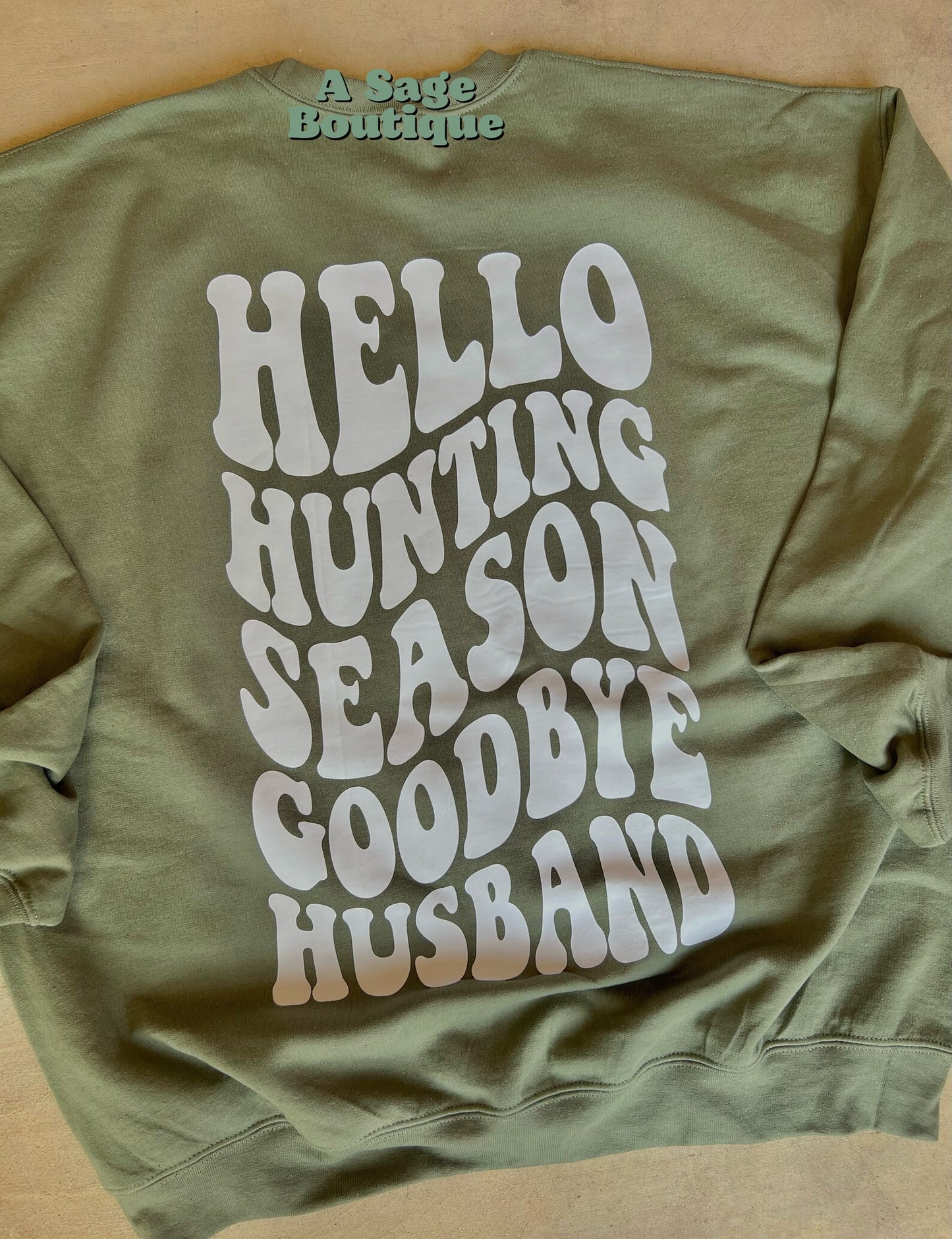 Hello Hunting Season, Goodbye Husband