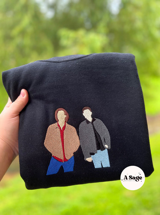 Sam and Dean - Supernatural - tv series - winchesters - Bobby singer - ghosts - monsters - Sam Winchester - Dean Winchester - rock n roll