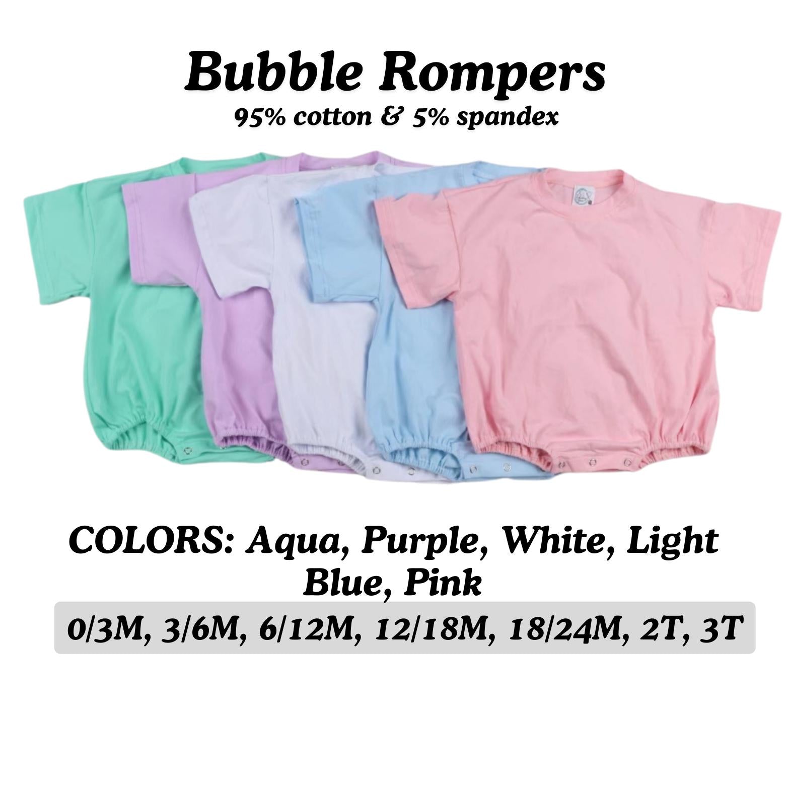 Personalized Bubble Romper - custom name - baby romper - personalized name - kids bubble - bubble romper - embroidered romper - embroidery